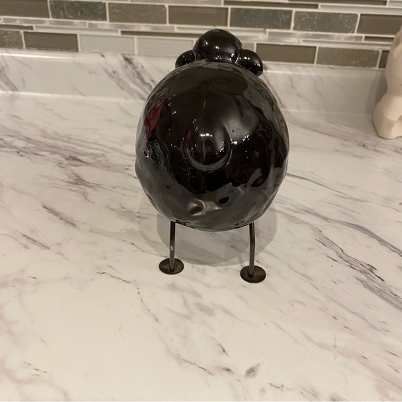 Whimsical black sheep ewe figurine shelf decor - Picture 8 of 10